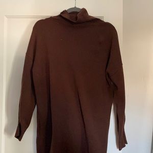 Eloquii Chocolate brown sweater tunic